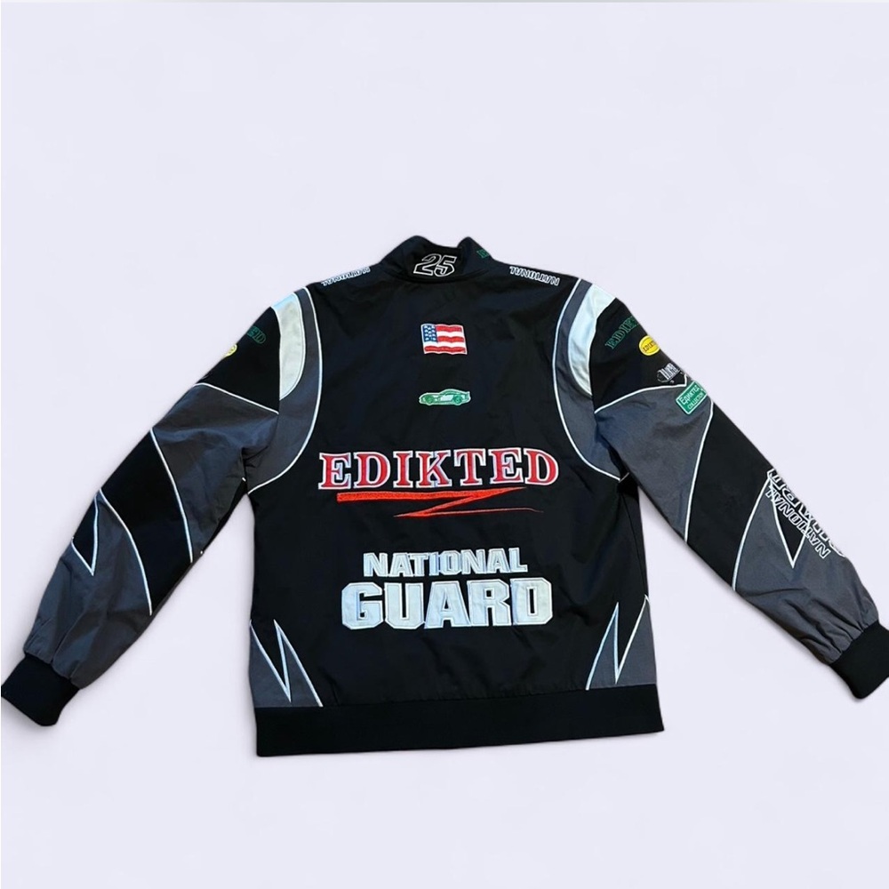Edikted Rally Patch Jacket Size XS - Picture 3 of 3